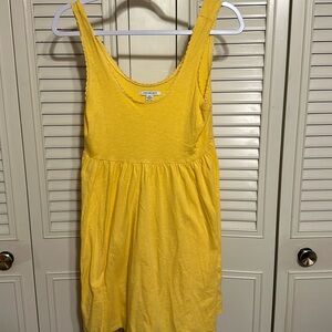 American Eagle Women’s yellow tank top dress yellow size small